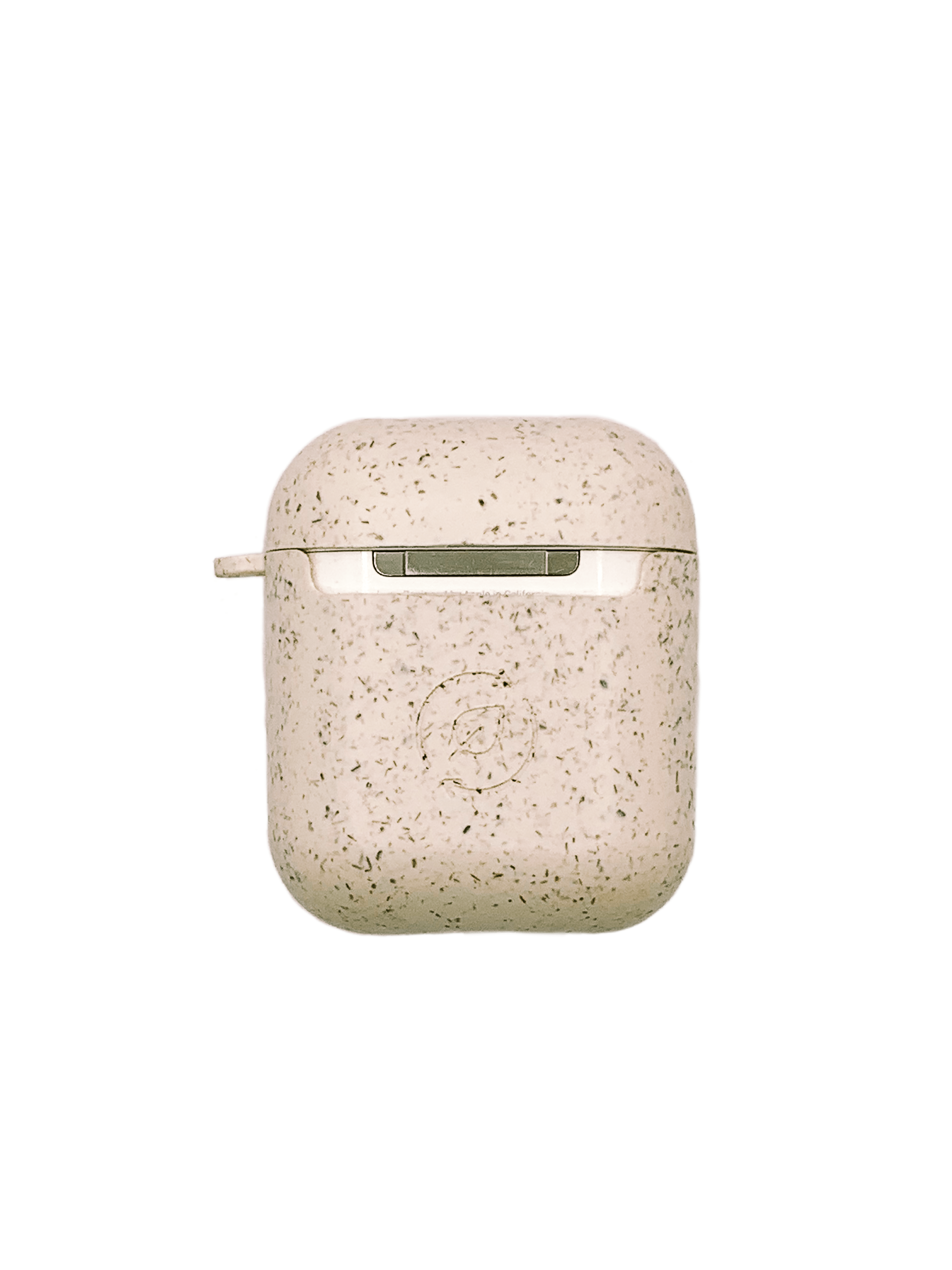 Compostable & Co. AirPods 1 / 2 white biodegradable case front back