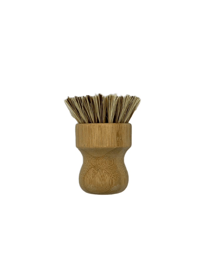 Long Handle Bamboo Kitchen Natural Bamboo Dish Scrub Brush – PÜR Evergreen