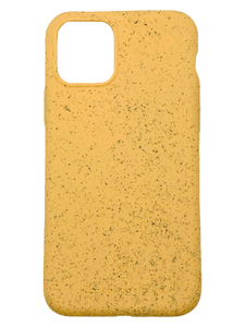 Compostable & Co. iPhone 12 mini yellow biodegradable phone case