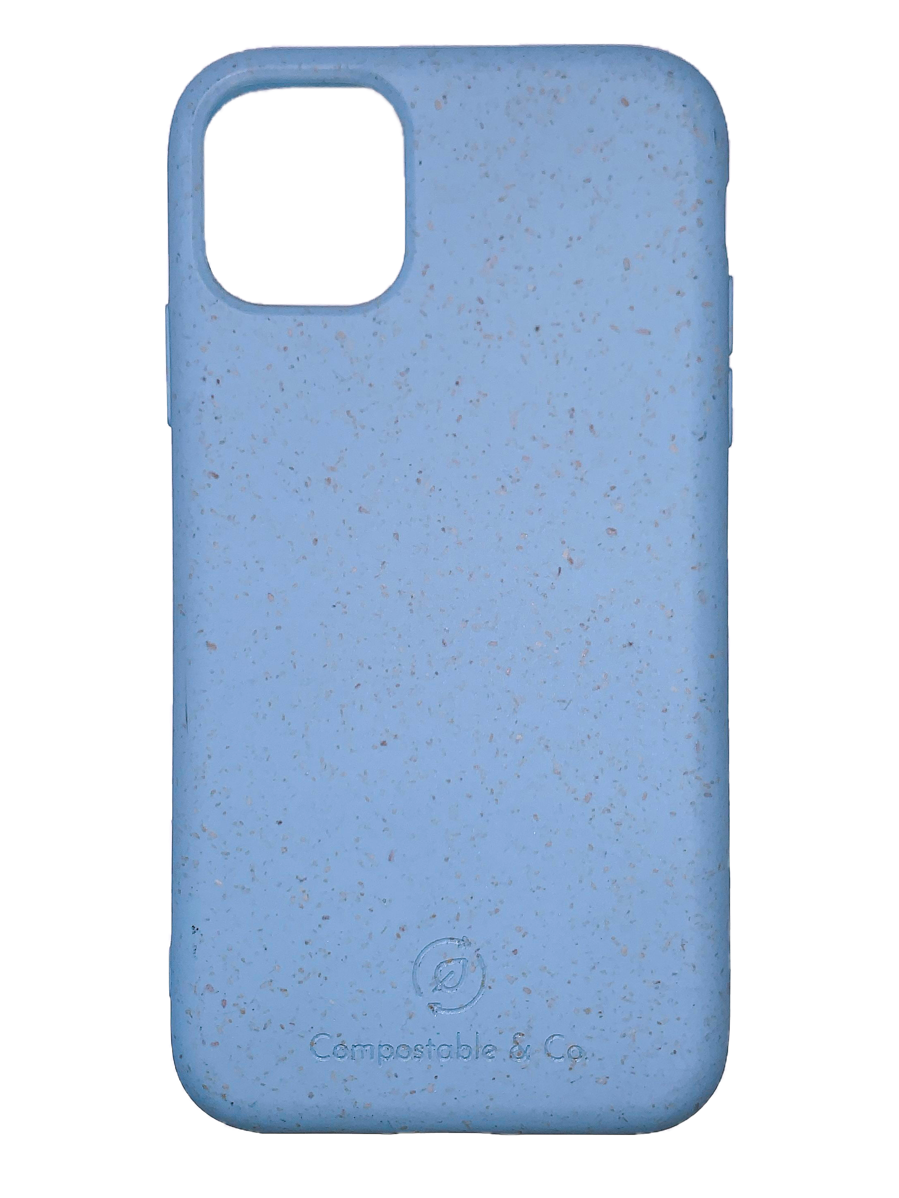 Compostable & Co. iPhone 12 pro max blue biodegradable phone case