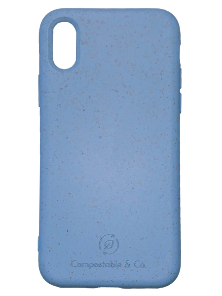 Funda para iPhone X, Case InstaCase Biodegradable Menta EcoFriendly iPhone X,  Protector para iPhone X Biodegradables