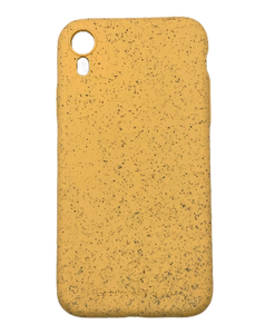 Compostable & Co. iPhone xr yellow biodegradable phone case